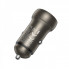 Автомобільний зарядний пристрій BOROFONE BZ32A Fresh PD30W+QC3.0 car charger metal gray (6941991118579) (17473)