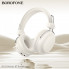 Бездротові накладні навушники BOROFONE BO33 Melody BT headphones Milky White (6941991120091) (8473)