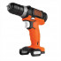 Дрель-шуруповерт аккумуляторная BLACK+DECKER BDCDD12USB (21573)