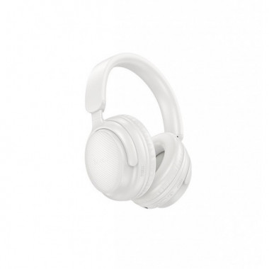 Бездротові накладні навушники HOCO W53 Tone BT headphones Morning Mist White (6942007646581) (8573)