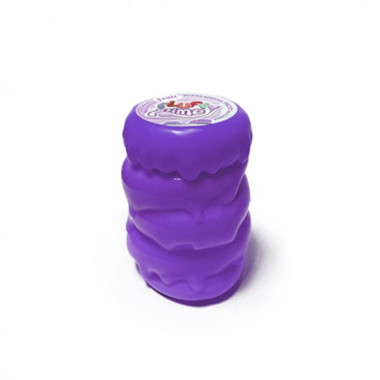 Вязкая масса "Fluffy Slime" FLS-01-01U с сюрпризом Фиолетовый