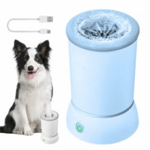 Автоматическая аккумуляторнная лапомойка для собак Pet Foot Wash W01 Голубая (17973)