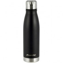 Термос-пляшка Kamille Bottle 500мл чорний (6973)