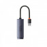 USB-Хаб Baseus Lite Series Ethernet Adapter USB-A to RJ45 LAN Port (100Mbps) Black (WKQX000001) (15083)