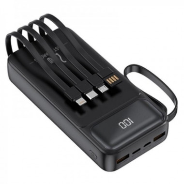 Зовнішній акумулятор WUW Y200 (22.5W PD) 20000mAh Black (Y200) (21083)