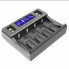 Зарядное устройство LiitoKala Lii-D4XL на 4+2 каналов для Ni-Mh/Li-ion/LiFePo4/крона, 220V/12V, LED+LCD (22083)