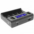 Зарядное устройство LiitoKala Lii-D4XL на 4+2 каналов для Ni-Mh/Li-ion/LiFePo4/крона, 220V/12V, LED+LCD (22083)