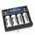 Зарядное устройство LiitoKala Lii-D4XL на 4+2 каналов для Ni-Mh/Li-ion/LiFePo4/крона, 220V/12V, LED+LCD (22083)