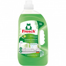 Средство для ручного мытья посуды Frosch Зеленый лимон 5 л (4009175956156) (7283)
