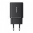 Мережевий зарядний пристрій Baseus Cube Fast Charger C+U 30W EU Cluster Black (P10111404113-00) (383)
