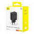 Мережевий зарядний пристрій Baseus Cube Fast Charger C+U 30W EU Cluster Black (P10111404113-00) (383)