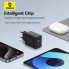 Мережевий зарядний пристрій Baseus Cube Fast Charger C+U 30W EU Cluster Black (P10111404113-00) (383)