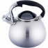 Чайник Kamille Whistling Kettle 2.8л з нержавіючої сталі зі свистком і скляною кришкою (1483)