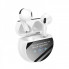 Бездротові навушники TWS BOROFONE BW87 Mist, touch screen, White (6941991119491) (8483)