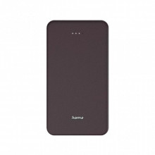Батарея универсальная Hama 20000mAh, 15W/5V/3A, USB-C, USB-A, plum (00201715) (16583)