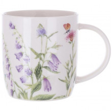 Набір 6 порцелянових кухлів Floral 320мл (3983)