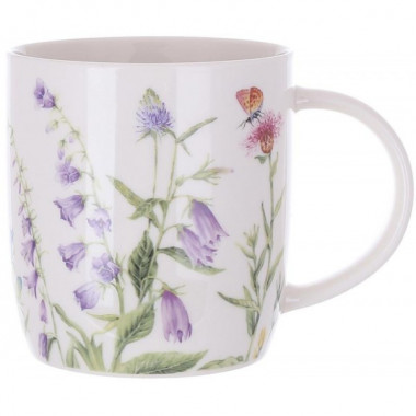 Набір 6 порцелянових кухлів Floral 320мл (3983)