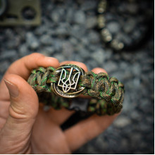 Патриотический военный мужской браслет из паракорда PROUD (2235986479)