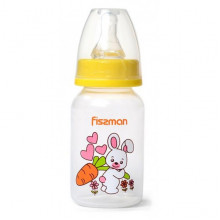 Пляшка дитяча для годування Fissman Babies "Зайчик" 120мл (7093)