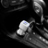 USB зарядка от прикуривателя в авто Hoco Z 23 на 2 USB Белый (9193)
