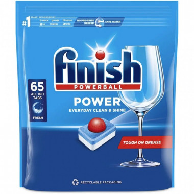 Таблетки для посудомоечных машин Finish All in 1 65 шт. (5900627066654/5908252011551) (7293)