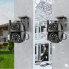 Камера наружная поворотная уличная двойная WIFI DOUL CAM Q-821 FULL-HD 4Mp Ночная сьемка Черная (9293)