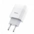 Мережевий зарядний пристрій HOCO C73A Glorious dual port charger 12W White (6931474712912) (493)