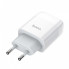 Мережевий зарядний пристрій HOCO C73A Glorious dual port charger 12W White (6931474712912) (493)