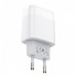 Мережевий зарядний пристрій HOCO C73A Glorious dual port charger 12W White (6931474712912) (493)