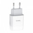 Мережевий зарядний пристрій HOCO C73A Glorious dual port charger 12W White (6931474712912) (493)