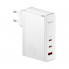 Сетевое зарядное устройство Baseus GaN5 Pro 3 порта, USB + Type-C 140W Белый (CCGP100202) (2893)