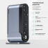 USB-хаб Baseus UnionJoy 17-Port Triple-Display  Docking Station Space Grey（USB-C to HDMI4K@60Hz*2+DP4K@60Hz*1+USB3.0*3+USB-C3.0*2+USB2.0*2+PD*1+PC*1+ (B00532304811-00) (18304)