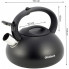 Чайник Ofenbach Happy Kettle 2.5л з нержавіючої сталі зі свистком, чорний матовий (1504)