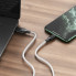 Кабель BOROFONE BX42 USB to iP 2.4A, 1m, silicone, TPE connectors, White (6931474736734) (20504)