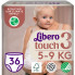 Подгузники Libero Touch Pants Размер 3 (5-9 кг) 36 шт (7322541739472) (7504)