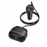 Автомобільний зарядний пристрій HOCO Z59 Rank 48W dual port PD30W+QC3.0 dual cigarette lighter slot car charger Black (6942007641500) (8504)