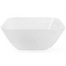 Великий порцеляновий салатник "White Rose" квадратний 2.8л (біла порцеляна) (4604)