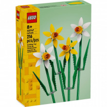 Конструктор LEGO Iconic Нарциссы 216 деталей (40747) (7604)