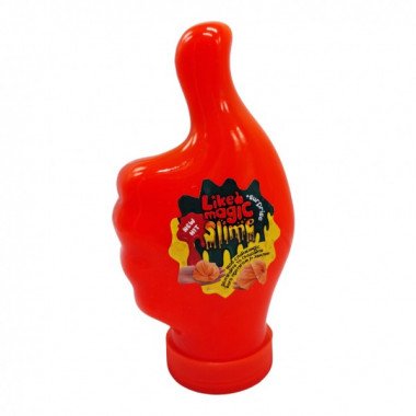 Вязкая масса, слайм "LIKE Magic Slime" LMS-01-01U 300 гр Оранжевый