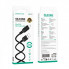 Кабель BOROFONE BX113 Lenny silicone charging data cable Micro(L=3M) Black (6941991115547) (14804)