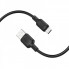 Кабель BOROFONE BX113 Lenny silicone charging data cable Micro(L=3M) Black (6941991115547) (14804)
