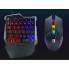 Комплект игровой 2в1 одноручная клавиатура + мышь с подсветкой 198I G506 (17804)