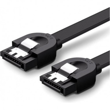 Кабель UGREEN US217 SATA 3 Data Cable 0.5m (Black)(UGR-30796) (UGR-30796) (19804)