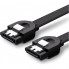 Кабель UGREEN US217 SATA 3 Data Cable 0.5m (Black)(UGR-30796) (UGR-30796) (19804)