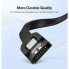 Кабель UGREEN US217 SATA 3 Data Cable 0.5m (Black)(UGR-30796) (UGR-30796) (19804)