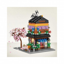 Конструктор LOZ mini Лапшичная лавка без фигурок (1234) (7804)