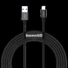Кабель Baseus Superior USB 2.0 to Type-C 66W 2M Черный (CATYS-A01) (2904)