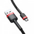 Кабель Baseus cafule Cable USB For Micro 2A 3m Red+Black (CAMKLF-H91) (19114)