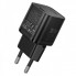 Мережевий зарядний пристрій HOCO N64 Ingenious single port PD20W charger BLack (6942007655101) (20214)