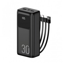 Зовнішній акумулятор WUW Y31 30000mAh Black (Y31) (21214) Зовнішній акумулятор WUW Y31 30000mAh Black (Y31) (21214)
